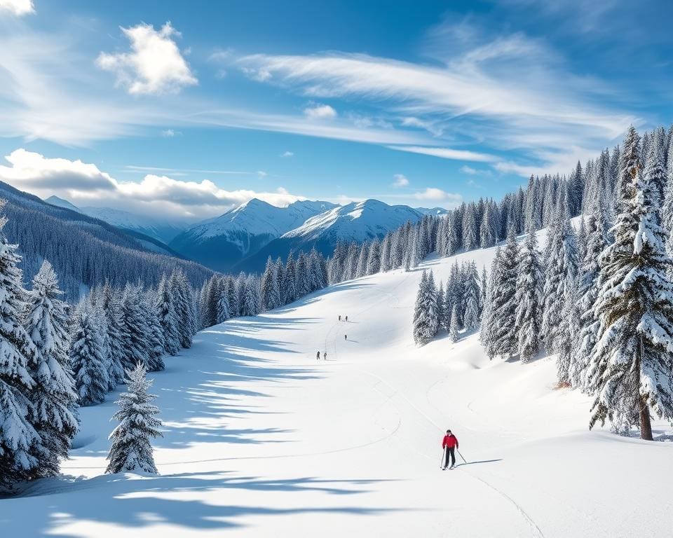 La Tania: Rustig skiën in de Franse Alpen