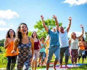 Lachyoga: lachen voor je gezondheid