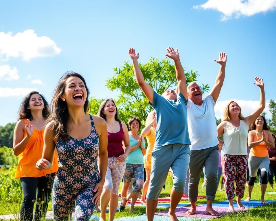 Lachyoga: lachen voor je gezondheid
