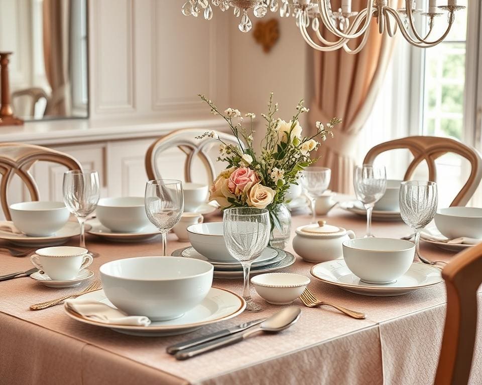 Luxe servies in pasteltinten: dineren met stijl