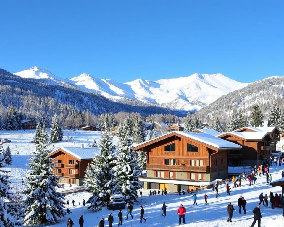 Méribel: Frans skidorp in Les Trois Vallées