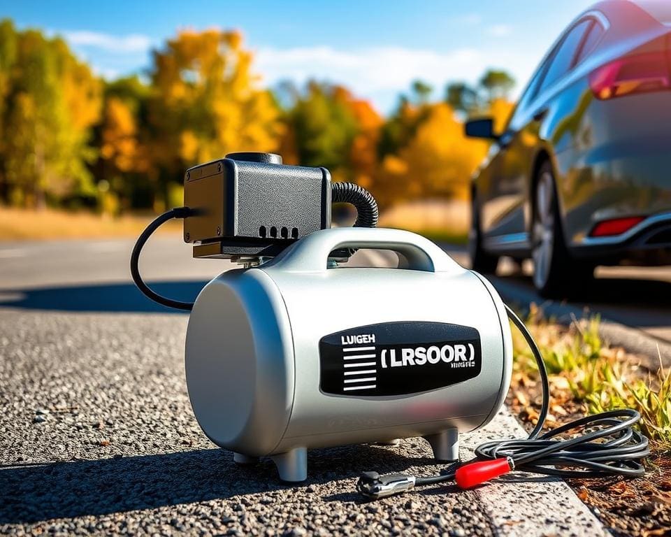 Mobiele luchtcompressors: hulp bij autobanden onderweg