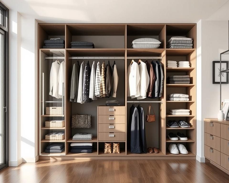 Modulaire kledingkast: flexibel en stijlvol opbergen