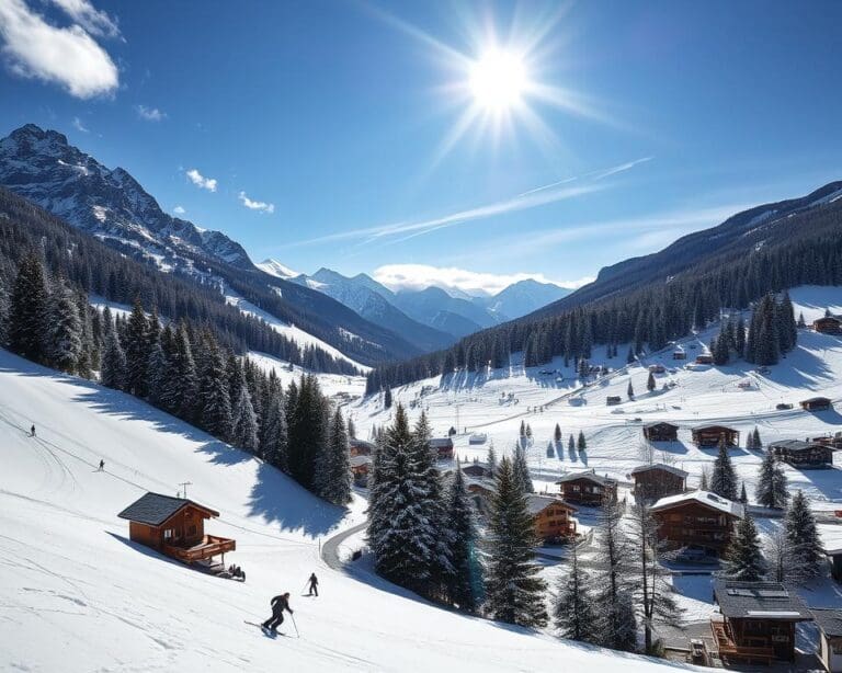 Morgins: Zwitsers skiën in Portes du Soleil