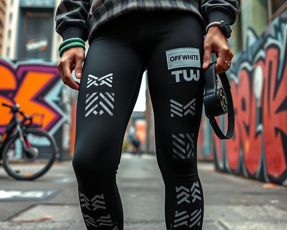 Off-White leggings: Streetwear voor een gedurfde look