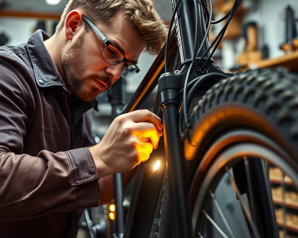 Onderhoud e-bikes LED-verlichting