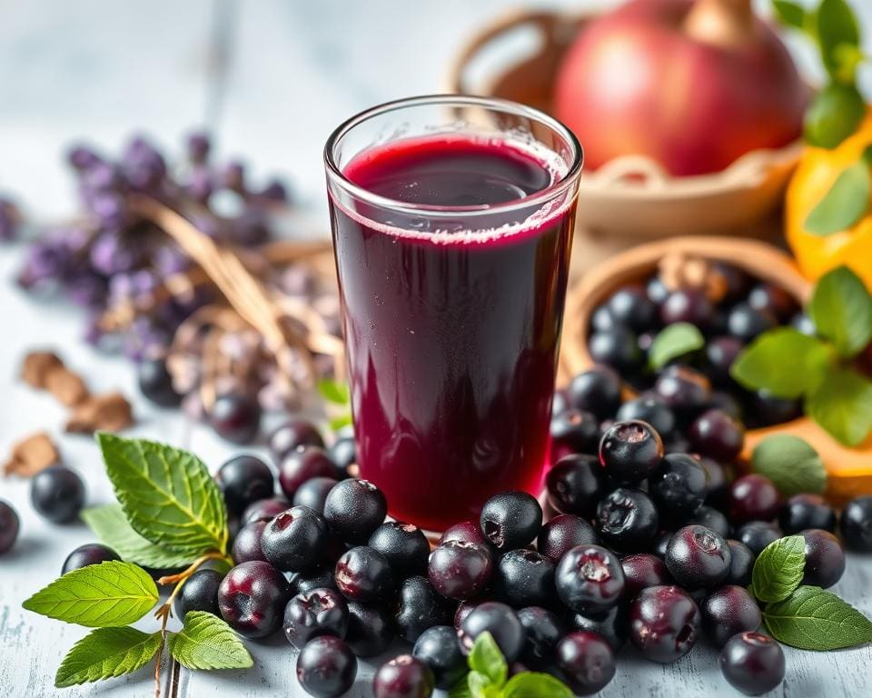 Ondersteun je spijsvertering met vlierbessensap