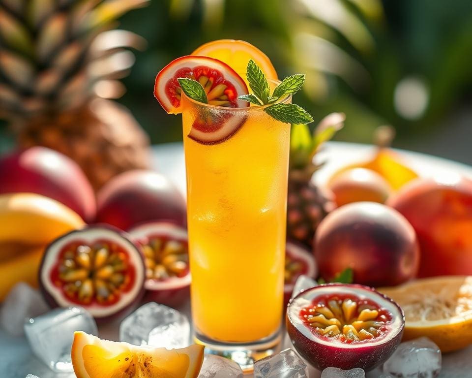 Passion Fruit Fizz: Elegant en verfrissend