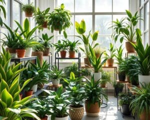 Planten die de luchtkwaliteit binnenshuis verbeteren