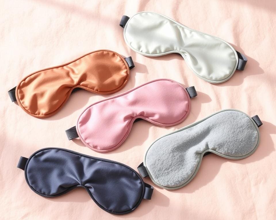 Slaapmaskers met een verstelbare pasvorm