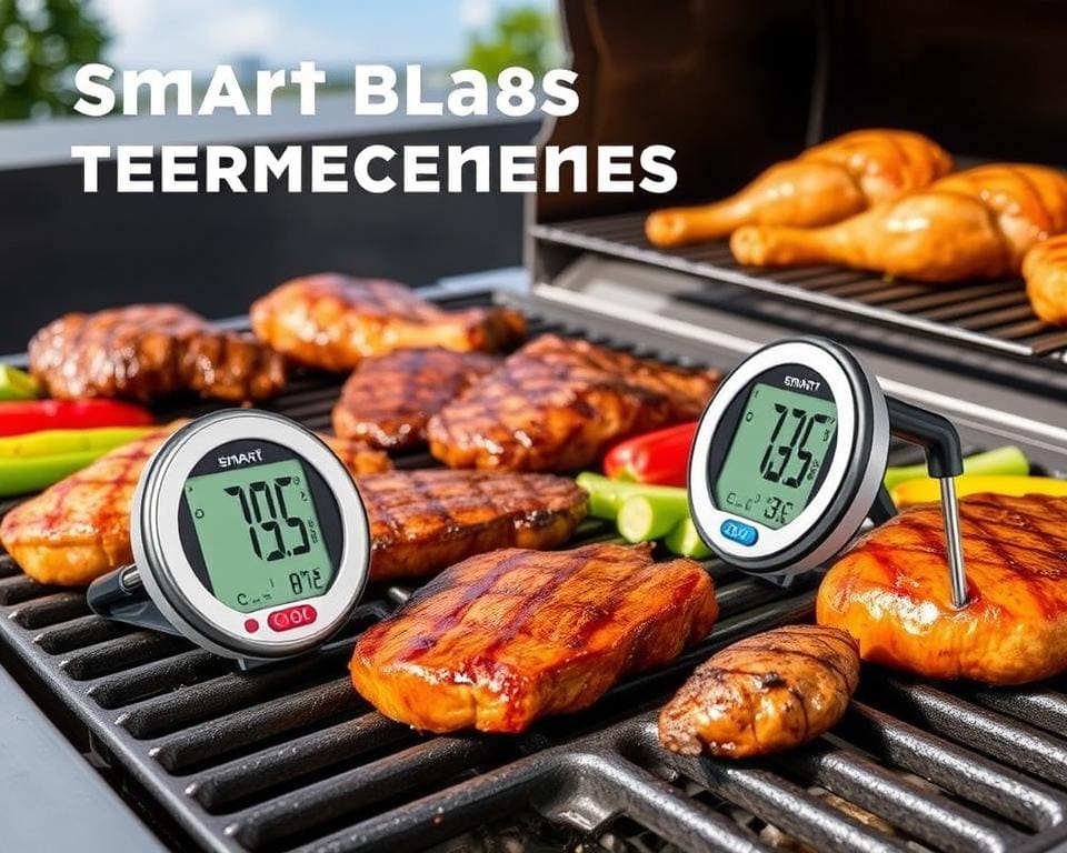 Slimme barbecue-thermometers: perfect gegaard vlees