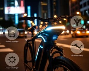 Slimme fietslampen: veiligheid door sensoren en gps