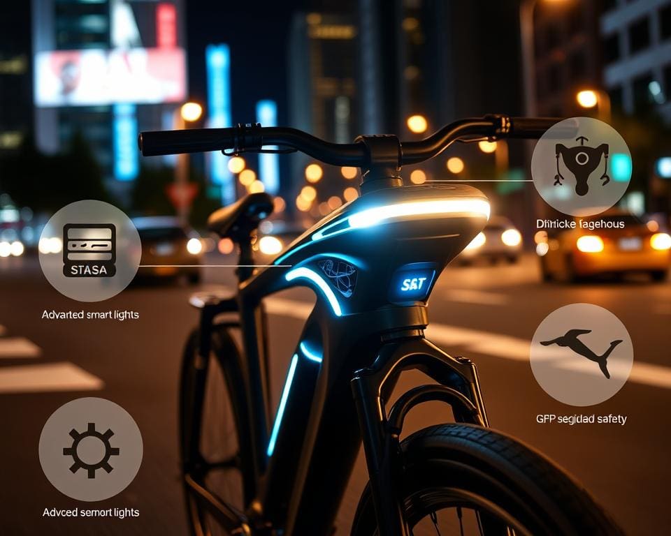 Slimme fietslampen: veiligheid door sensoren en gps