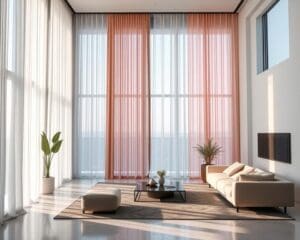 Slimme gordijnen die reageren op temperatuur