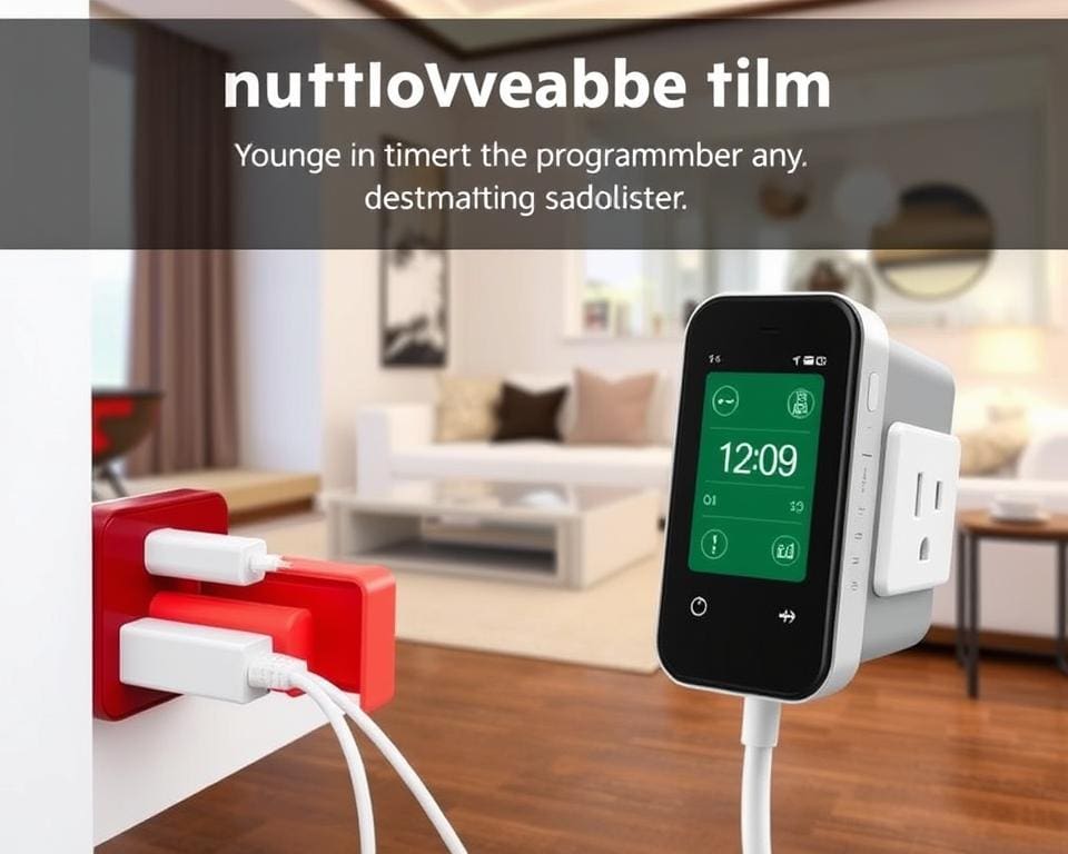 Slimme stopcontacten met programmeerbare timers