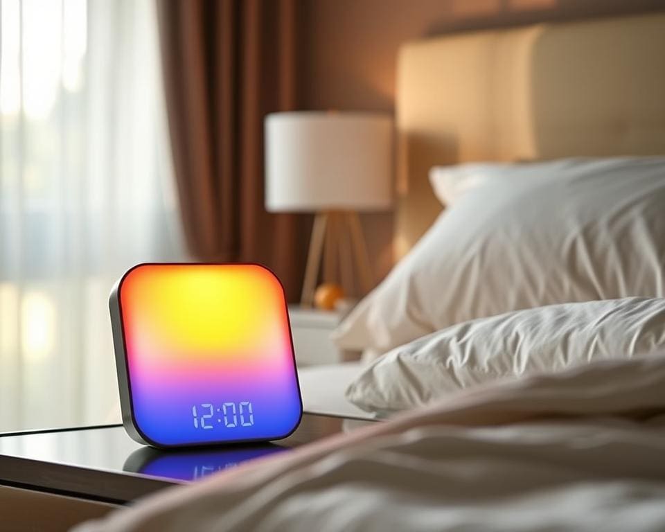 Slimme wekker met lichttherapie: fris wakker worden
