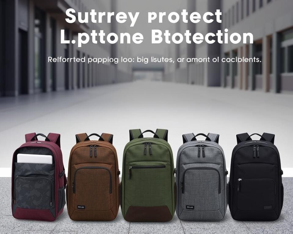 Stevige rugzakken met laptopvak voor bescherming