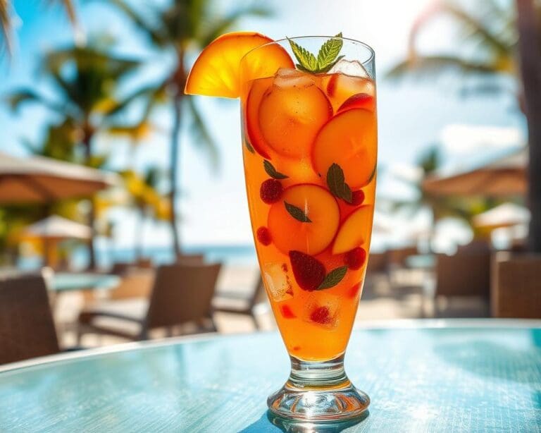 Tropical Sangria: Een zomerse cocktail met flair