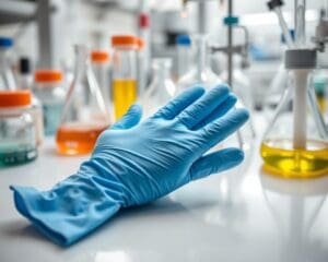 Veilig werken met nitril handschoenen in laboratoria