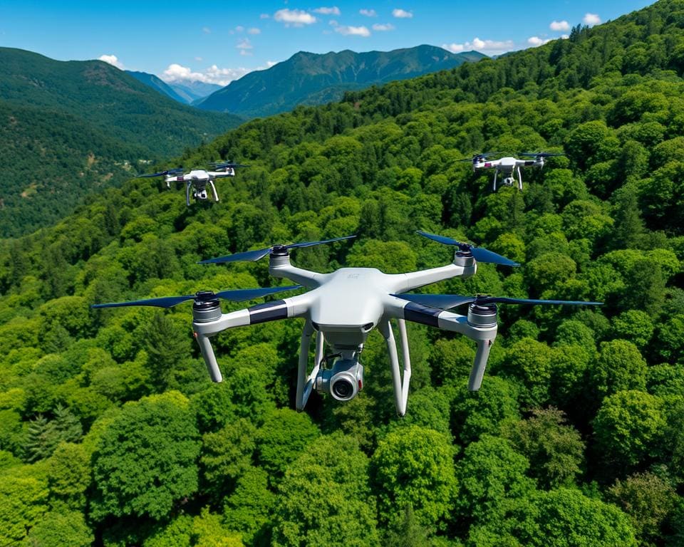 Wat maakt drones nuttig voor onderzoek naar klimaatverandering?