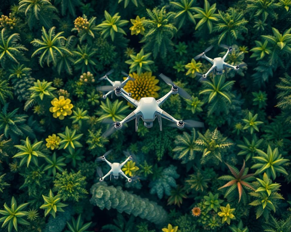 Wat zijn de voordelen van drones in natuurbeschermingsprojecten?