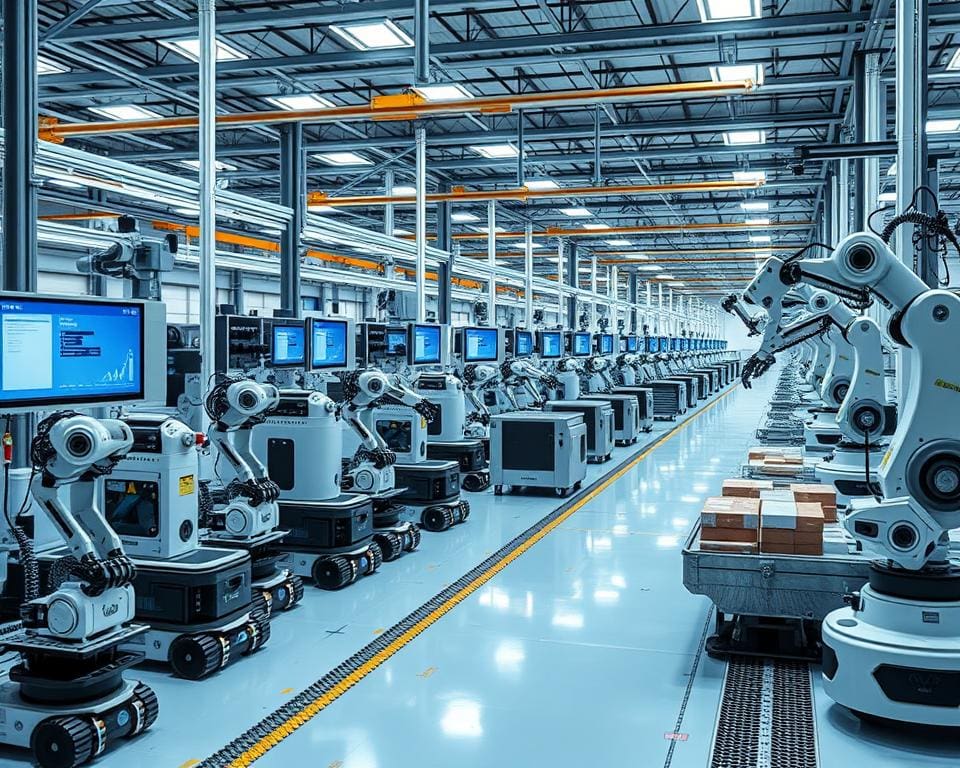 Wat zijn de voordelen van robotica in de productie-industrie?