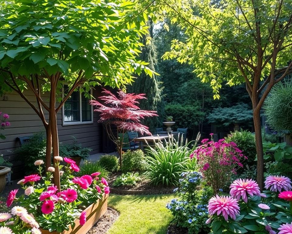 Welke bomen zijn ideaal voor een kleine tuin?