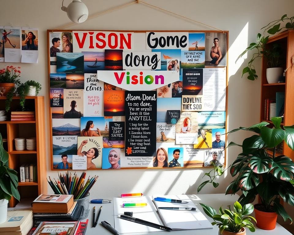 Zo maak je een vision board dat echt werkt