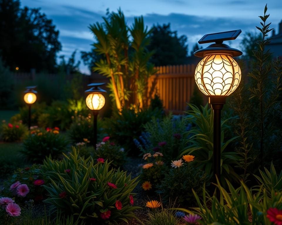 Zonne-energie tuinverlichting: duurzaam en stijlvol
