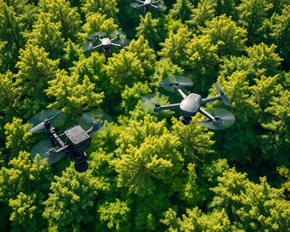 drones voor natuurbescherming