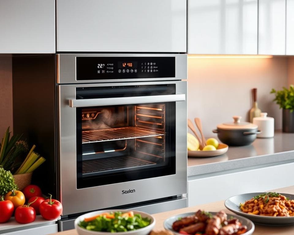 elektrische ovens met geavanceerde stoomtechnologie