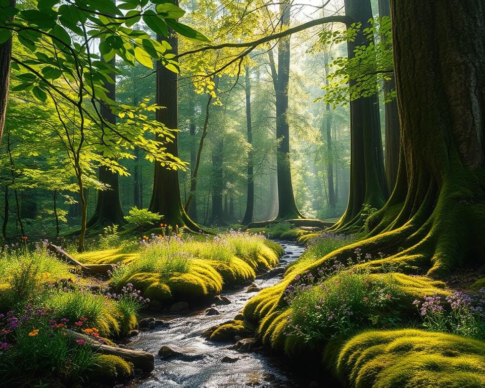 helende kracht van het bos