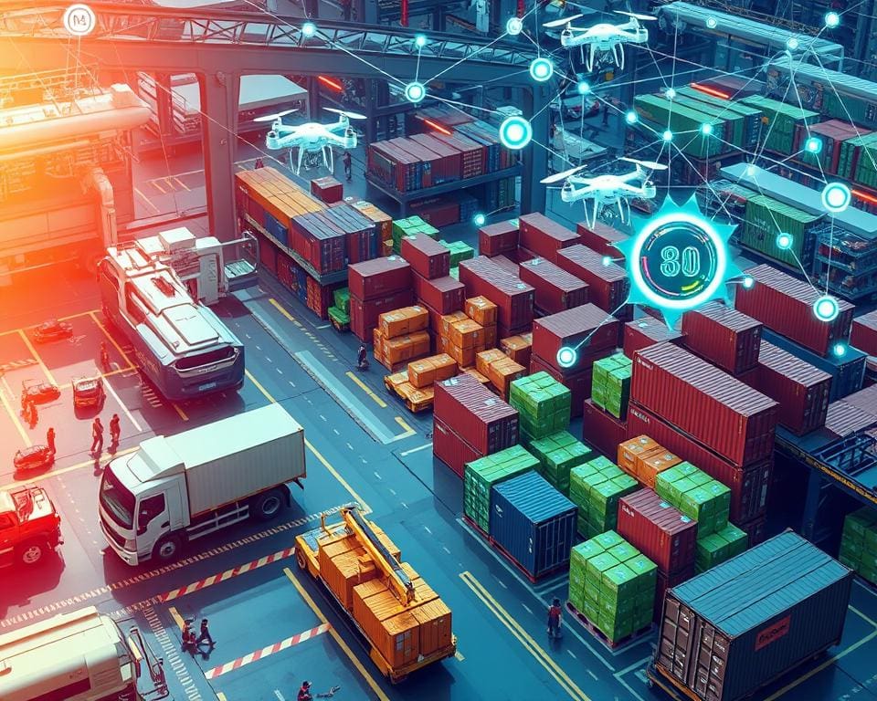 impact van blockchain op logistiek