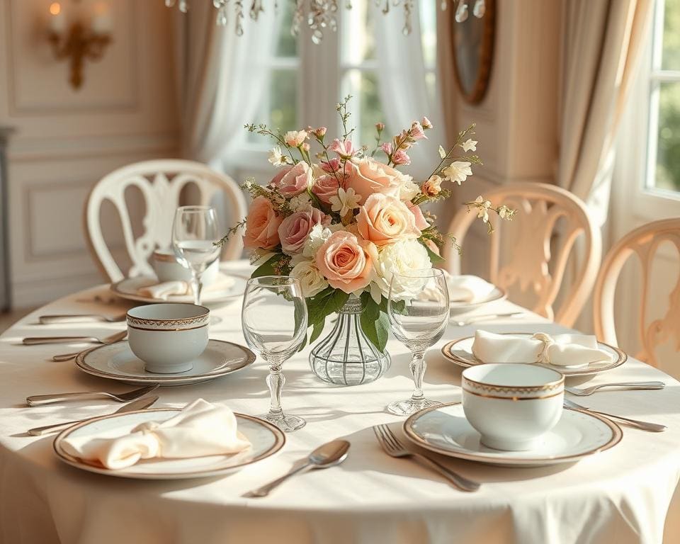 luxe servies in pasteltinten