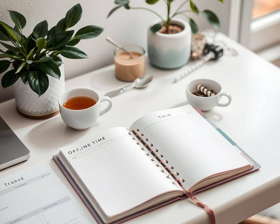 offline tijd plannen