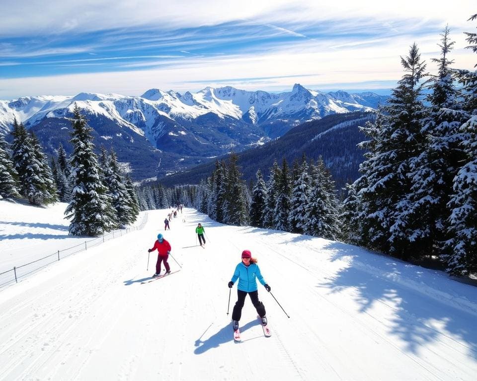 skiën Les Arcs