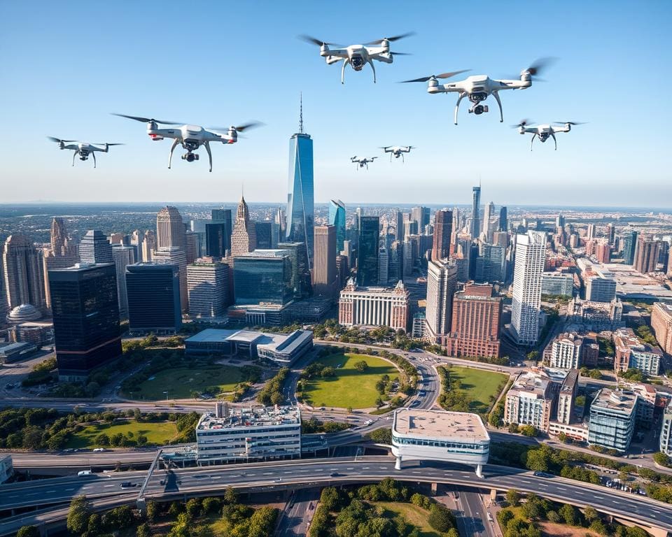 voordelen van drone technologie in steden