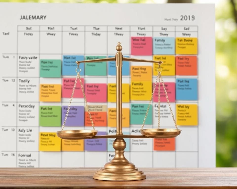 werk-privébalans druk schema