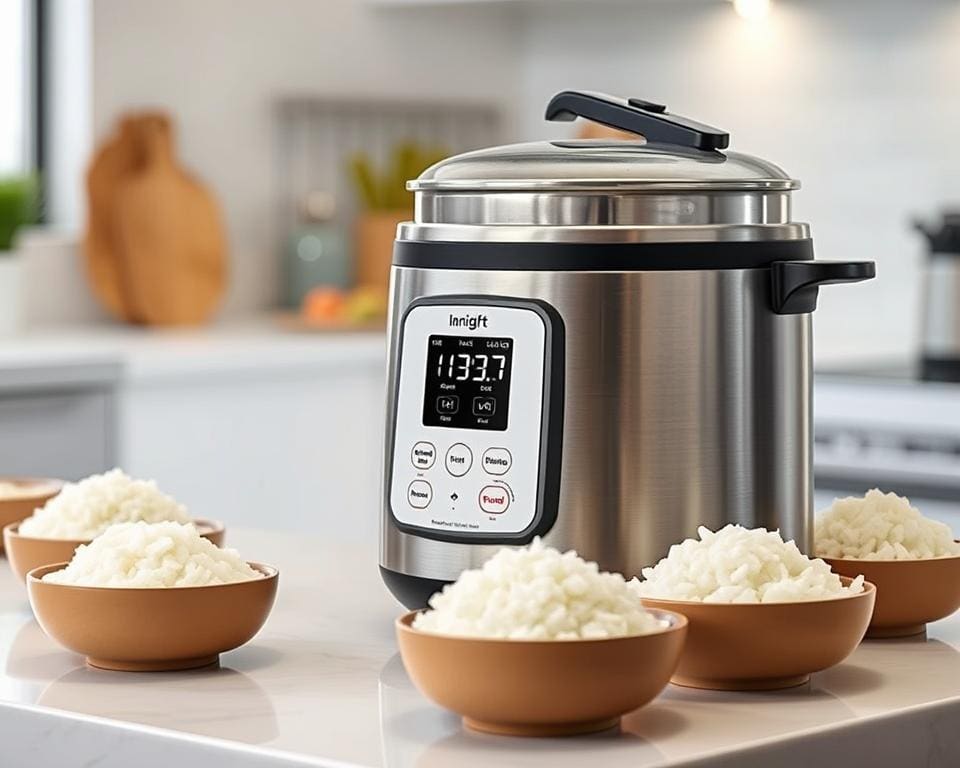 Elektrische rijstkoker met timerfunctie voor gemak