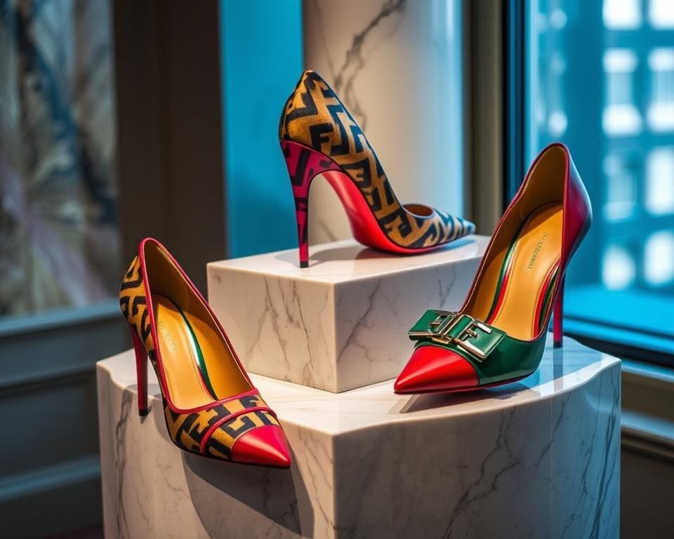 Fendi pumps: Voor gedurfde en elegante stappen