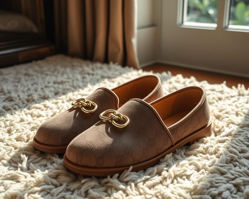 Gucci slippers: Voor een relaxte luxe uitstraling