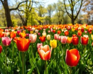 Hoe bloeien tulpen optimaal in de lente?