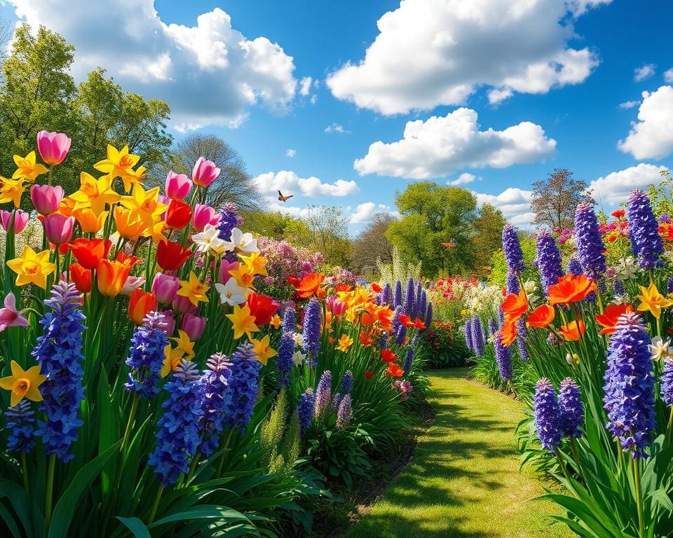 Hoe creëer je een kleurrijke lentetuin?