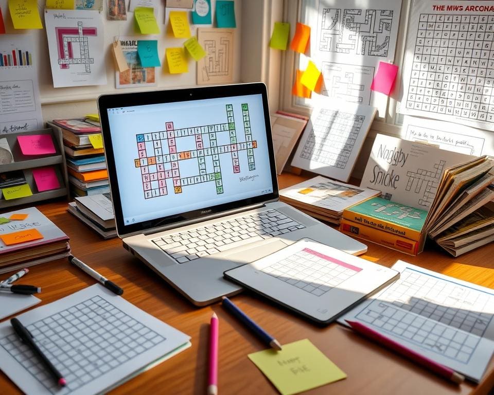Hoe maak je digitale kruiswoordpuzzels?