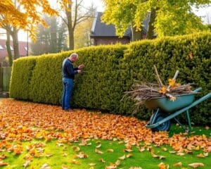 Hoe onderhoud je de taxus in de herfst?