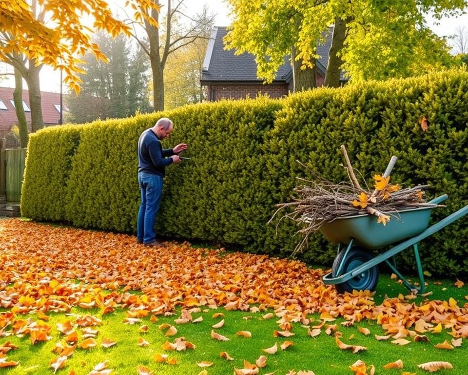 Hoe onderhoud je de taxus in de herfst?