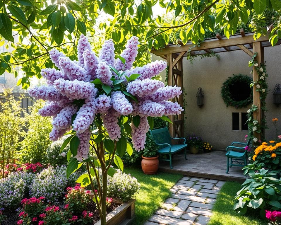 Is de sering geschikt voor een kleine tuin?