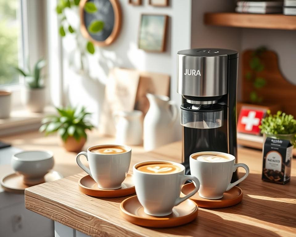 JURA-melkopschuimers: Zwitserse koffie-ervaring thuis