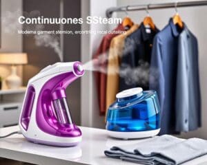 Kledingstomers met continue stoomfunctie voor netheid