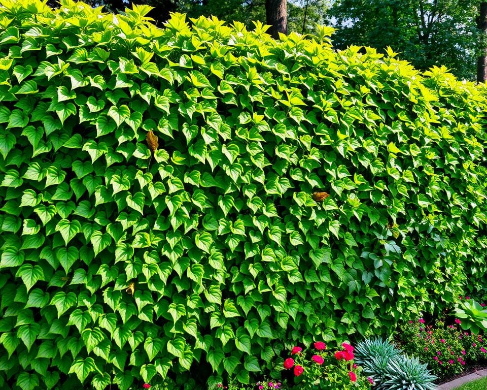 Kun je klimop als haag gebruiken?